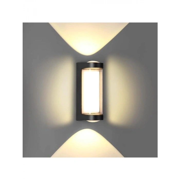 Dekoratif 9W 3200K LED Aydınlatma Duvar Lambası