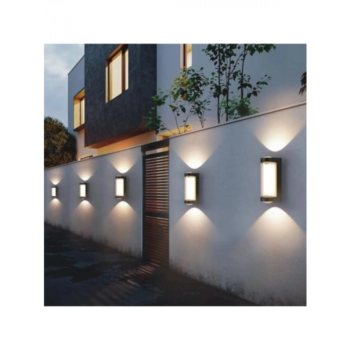 Dekoratif 9W 3200K LED Aydınlatma Duvar Lambası