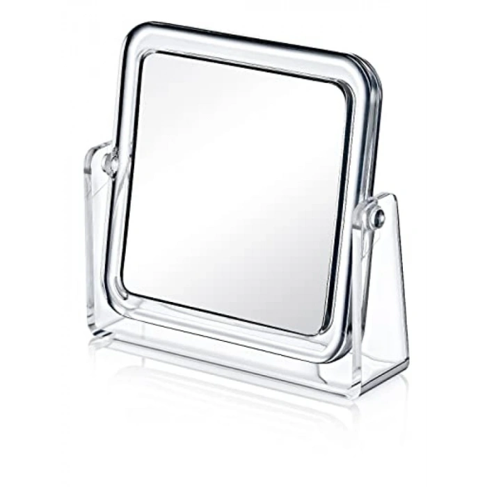 Dekoratif Akrilik Kare Makyaj Aynası