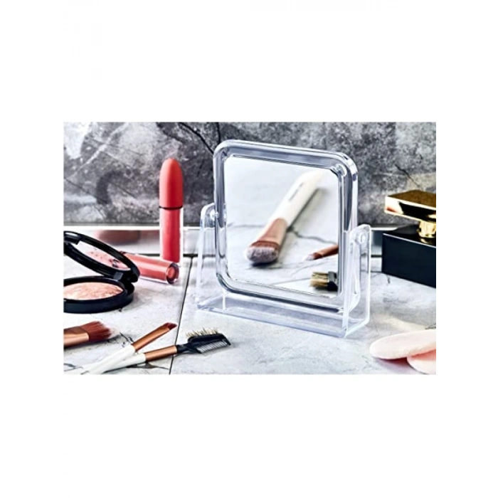 Dekoratif Akrilik Kare Makyaj Aynası