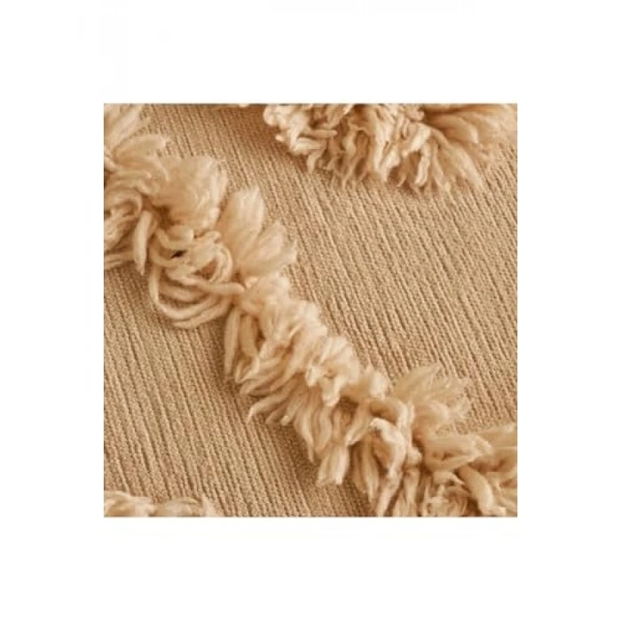 Dekoratif Bej Renk Yastık - 43 x 43 cm