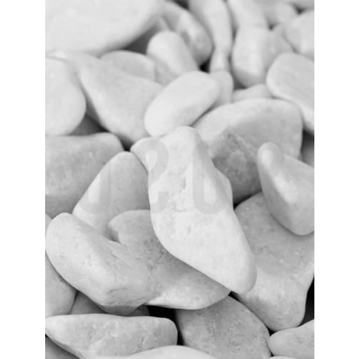 Dekoratif Beyaz Dolomit Çakıl Taşı, 2-4 cm, 3 kg