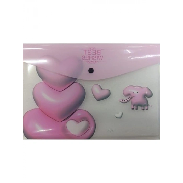 Dekoratif Dosya, Vintage Tasarım, A4 Boyut