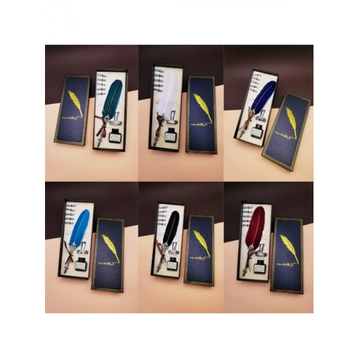 Dekoratif Hokka Kalem Seti, Yeşil