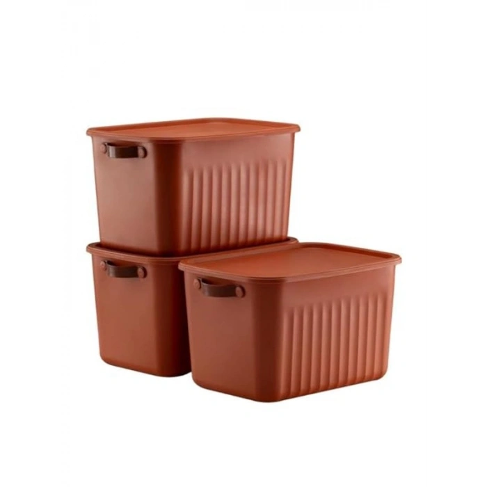 Dekoratif Kapaklı Saklama Kutusu, 35cm*25cm*22cm Boyutunda