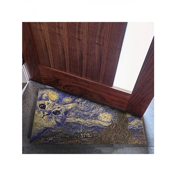 Dekoratif Kapı Önü Paspası, 40x60 cm Ölçüler ile Modern Tasarım