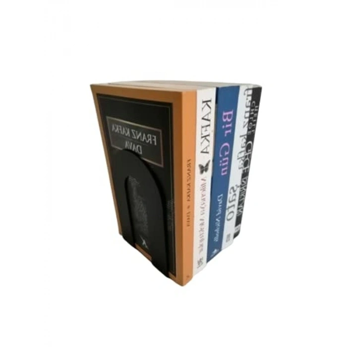 Dekoratif Metal Kitap Tutucu - Hediyelik Kitap Ayracı ile