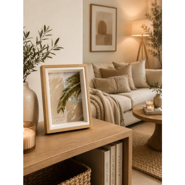 Dekoratif Modern Tasarım Fotoğraf Çerçevesi, Masaüstü ve Duvar Kullanımı