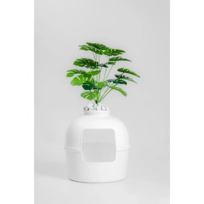 Dekoratif Tasarımlı Kedi Tuvaleti, Şık Görünüm