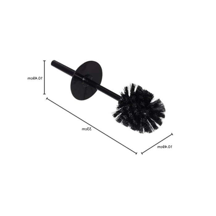 Dekoratif Tuvalet Fırçası - Siyah Tasarım