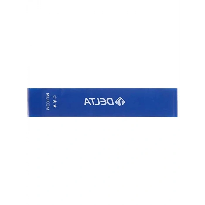 Delta 10 Adet Orta Sert Aerobik Band Latex Pilates Yo Lastiği
