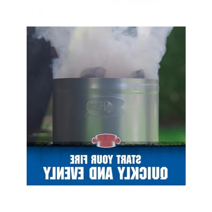 Deluxe Kömür Barbekü Baca Başlatıcı, Hızlı ve Kolay Kullanım