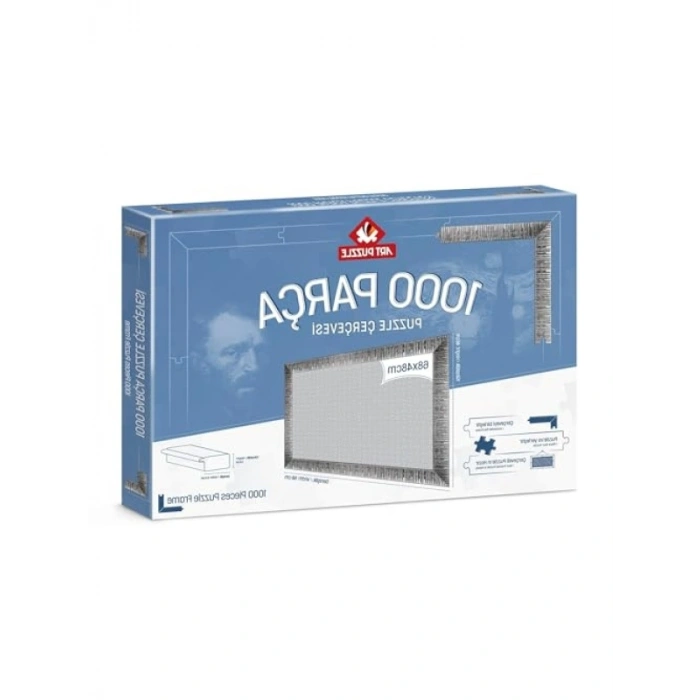 Demonte Puzzle Çerçevesi - 1000 Parça Gümüş