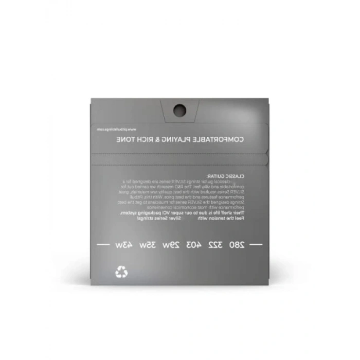 Dengeli Tansiyonlu Klasik Gitar Teli Seti (Gümüş Kaplama)