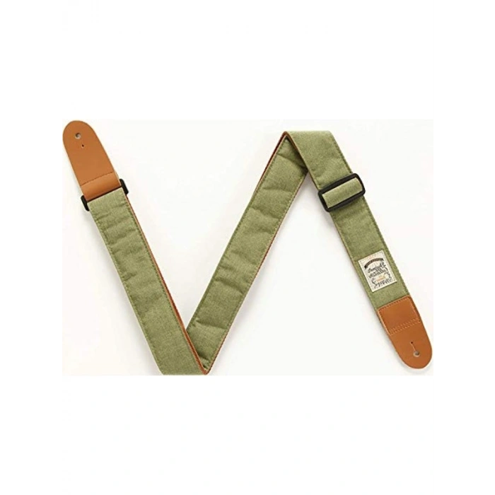 Denim Gitar Askısı, Designer Collection Moss Green