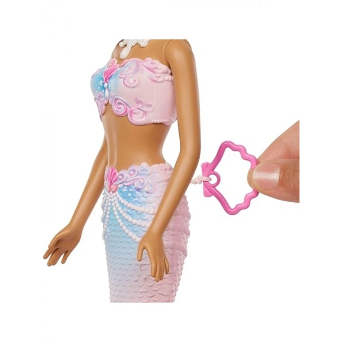 Deniz Kızı Barbie ile Renkli Baloncuk Yapma Seti