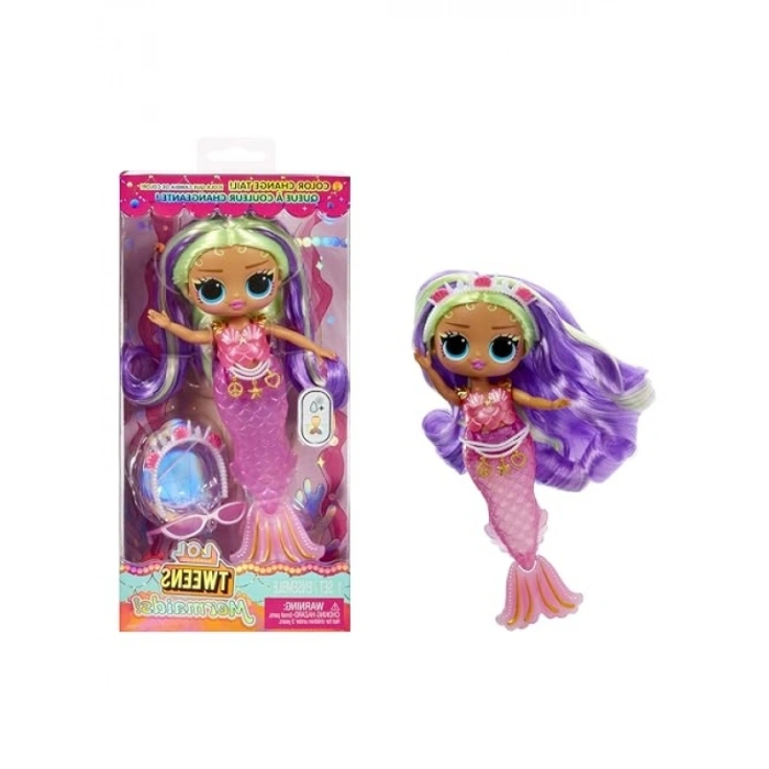 Deniz Kızı Temalı Renk Değiştiren Bebek Figürü