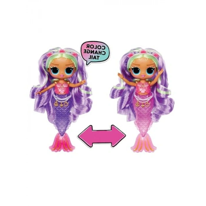 Deniz Kızı Temalı Renk Değiştiren Bebek Figürü