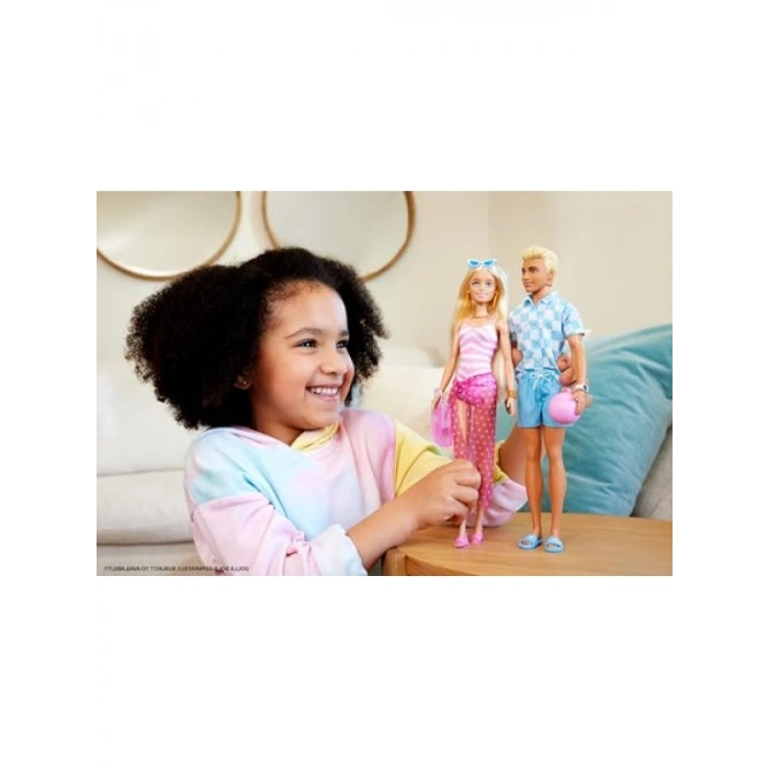 Deniz Temalı Aksesuarlar ile Ken Bebek Seti