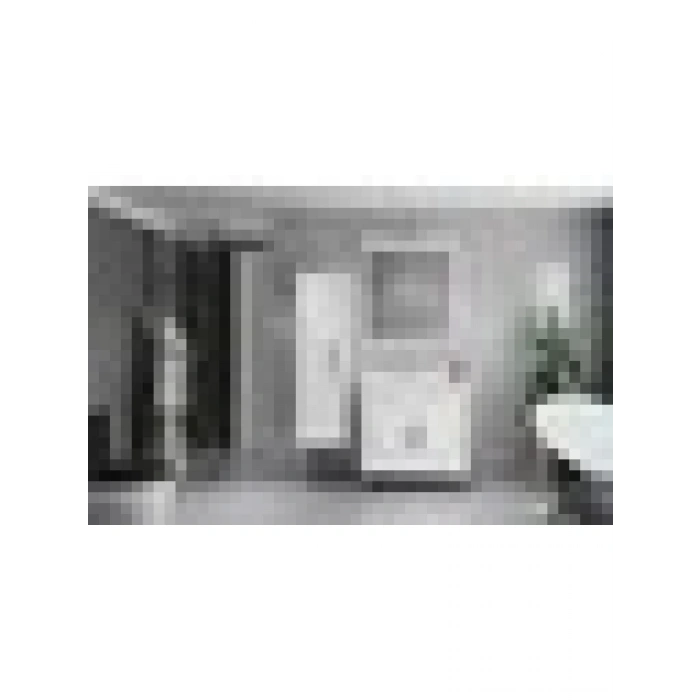 Denko Albatros 80 cm Beyaz Kapaklı Banyo Dolabı