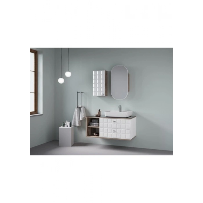 Denko Oscar 95 cm Sakramento Banyo Dolabı