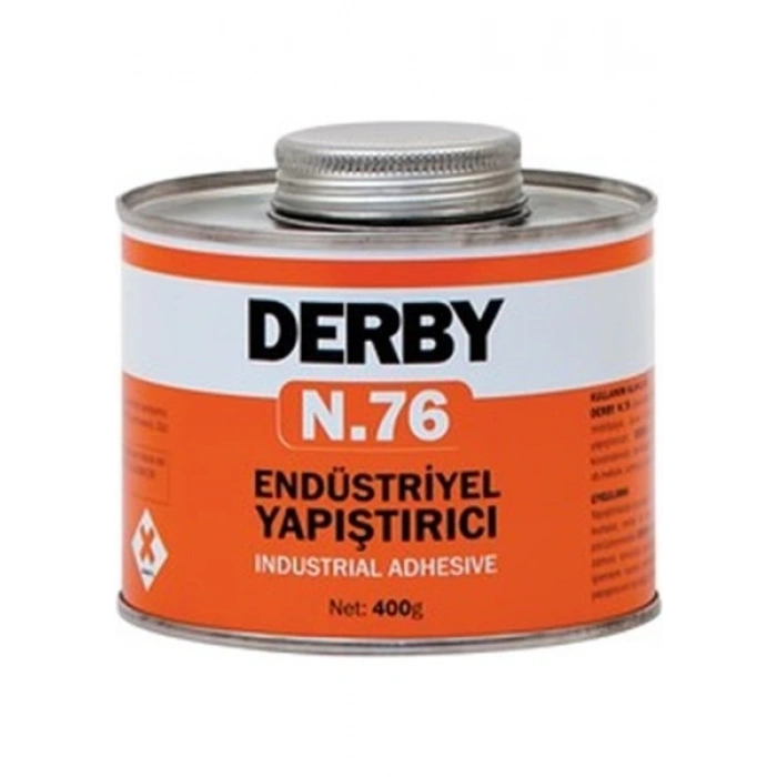 Derby N.76 Endüstriyel Kontakt Teneke Yapıştırıcı 400 gr