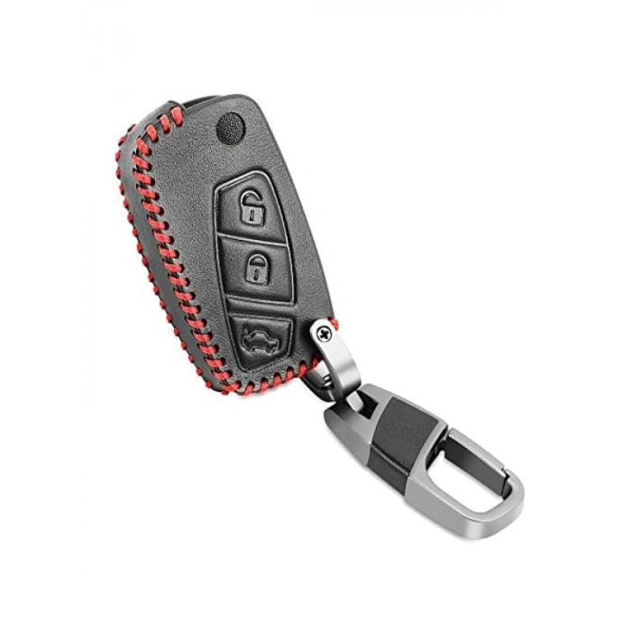 Deri Anahtar Kılıfı - Çoklu Araç Uyumlu