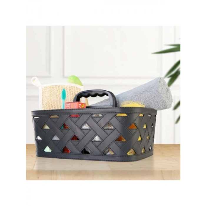 Deri Desenli Saplı Şık Sepet, Düzenleyici