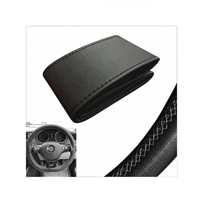 Deri Direksiyon Kılıfı, Sarmalı ve Kokusuz Tasarım