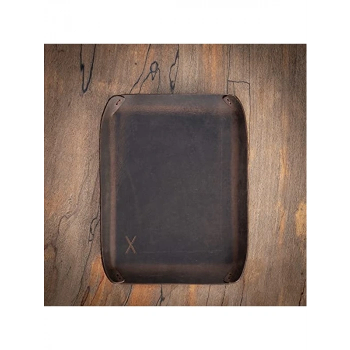 Deri Masaüstü Organizer, Çok Amaçlı Kullanım için Şık Tasarım