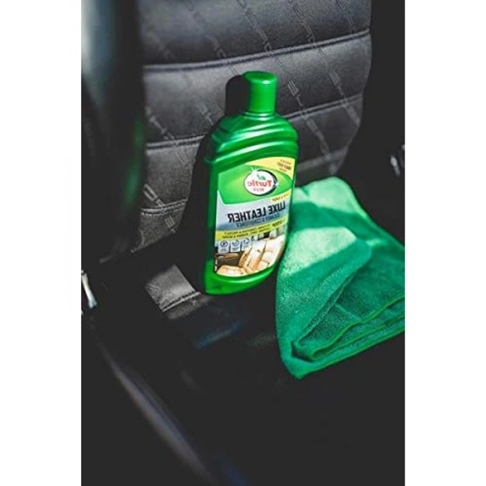 Deri Temizleyici ve Besleyici Krem, 500 ml, Mikrofiber Bez ile Birlikte
