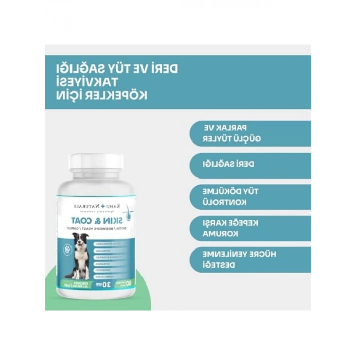 Deri ve Tüy Sağlığı Takviyesi, 60 Tablet