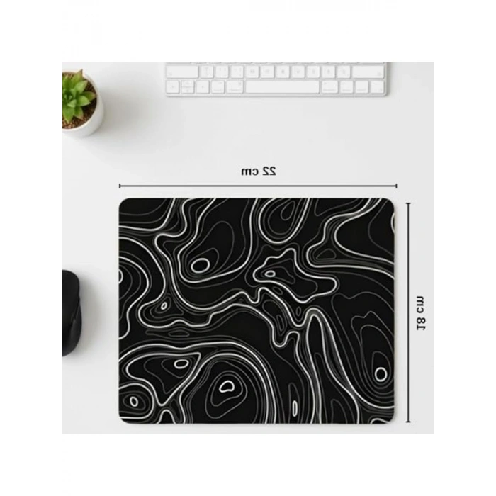 Desenli Mouse Pad - Kaymaz Taban, 18x22 cm, Komik Tasarım