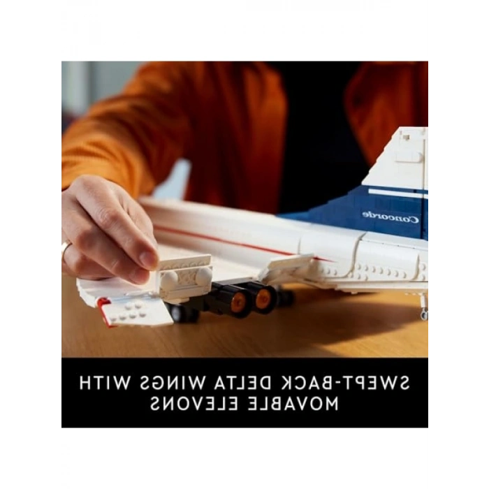 Detaylı Concorde Uçak Modeli | 2083 Parça