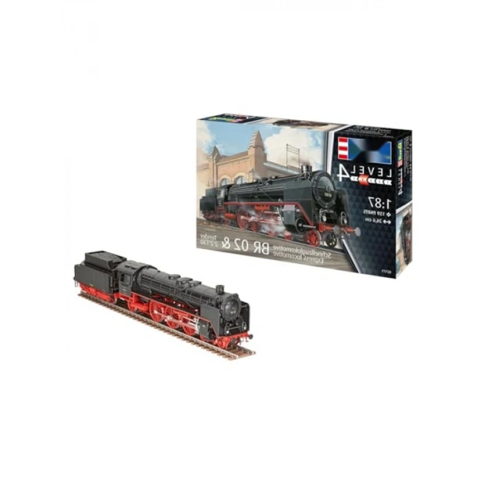 Detaylı Modelleme Lokomotif ve Tender Seti