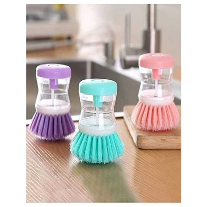 Deterjan Hazneli Bulaşık Yıkama Fırçası