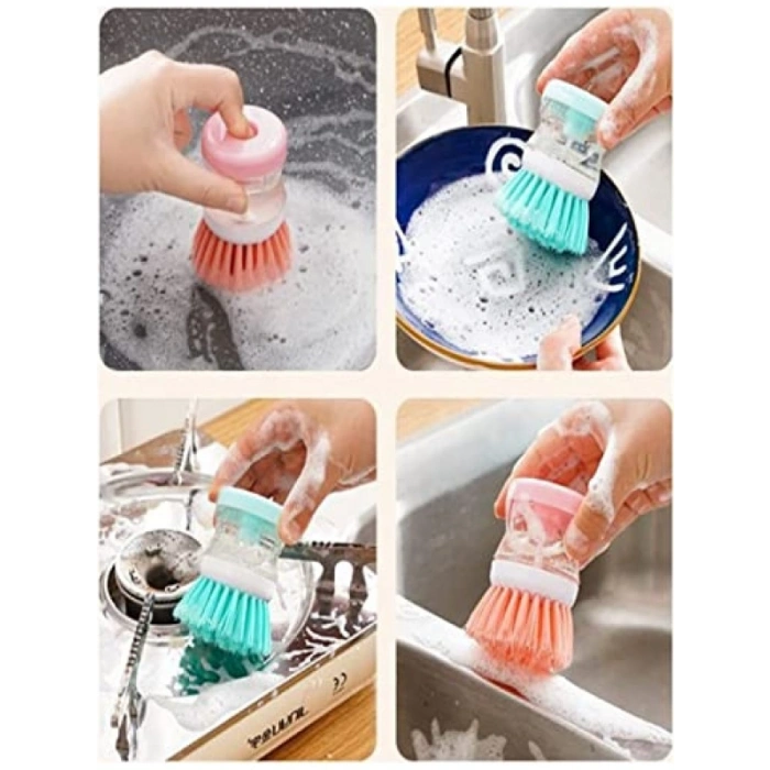 Deterjan Hazneli Bulaşık Yıkama Fırçası