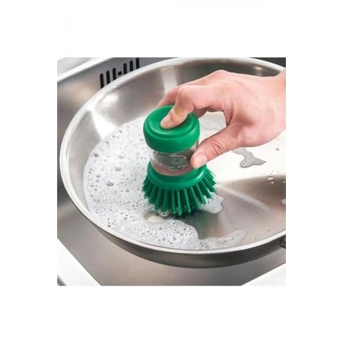 Deterjan Hazneli Fırça, Parlak Yeşil Renk