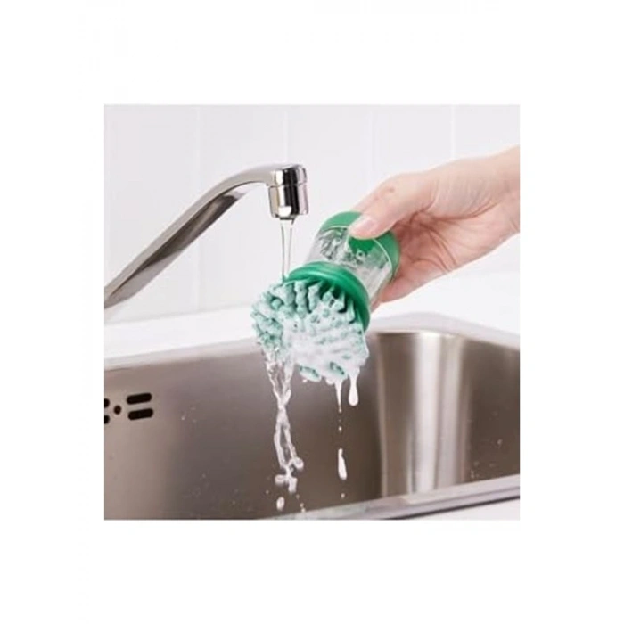 Deterjan Hazneli Fırça, Parlak Yeşil Renk