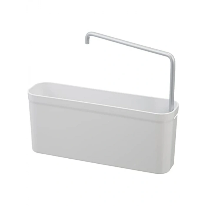 Deterjan ve Süngerlik Kutusu - Beyaz, 27x14.5x7 cm