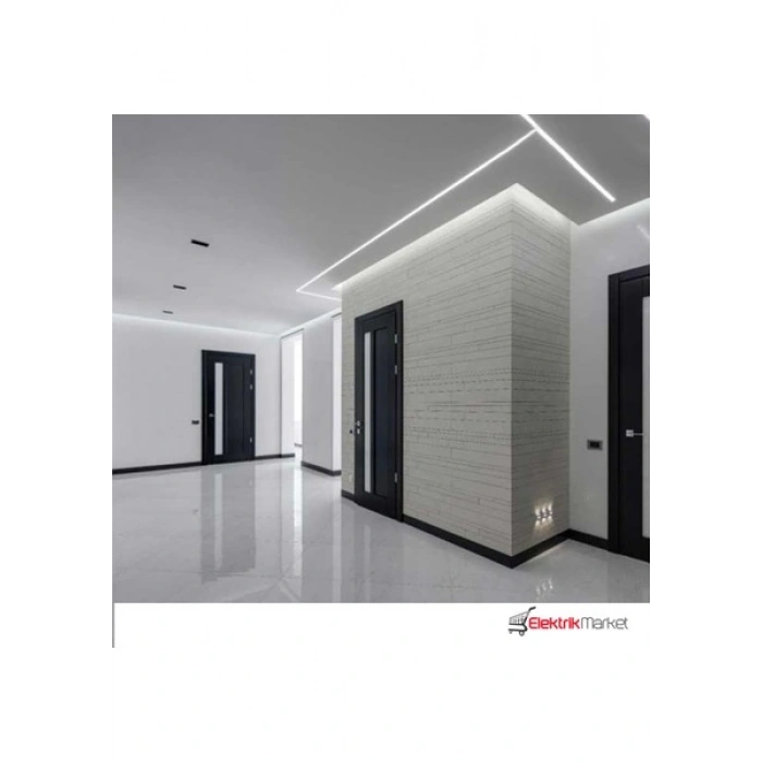 Diamond Light 10 Çipli Şerit LED Işık Aydınlatma Beyaz Işık 5 Metre Iç Mekan