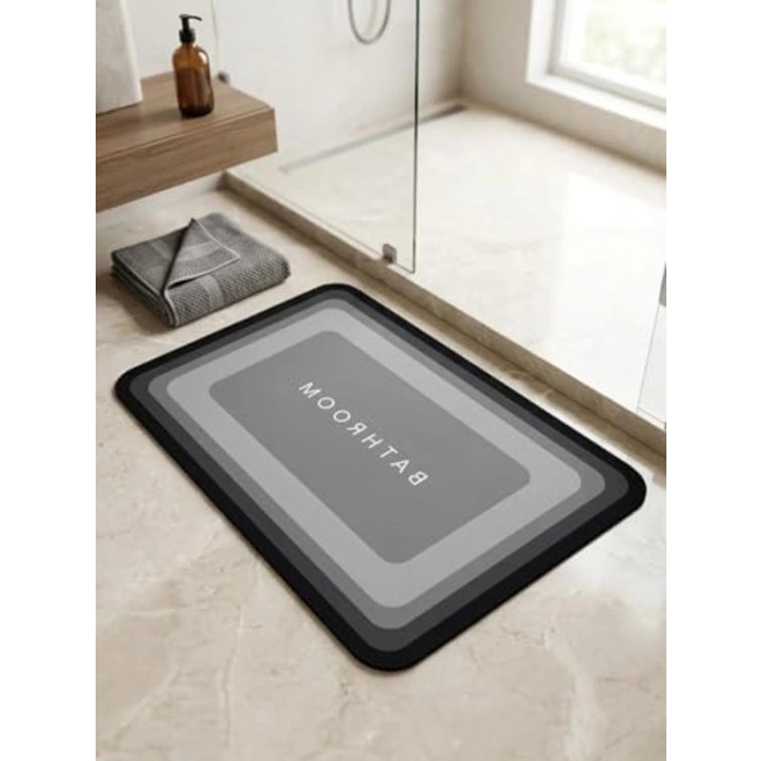 Diatomit Paspas, Kaymaz Tabanlı ve Su Emici 60x40cm