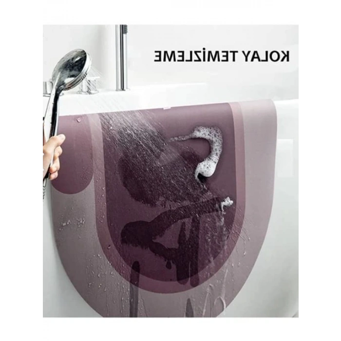 Diatomit Paspas, Kaymaz Tabanlı ve Su Emici 60x40cm