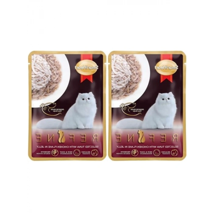 Didiklenmiş Tavuklu Jöle İçinde Seçkin Ton Balığı, 70 g (2 paket)