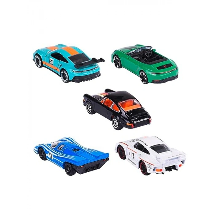 Die-Cast Metal 5 Li Hediye Seti, 2 Adet Açılabilir Araç