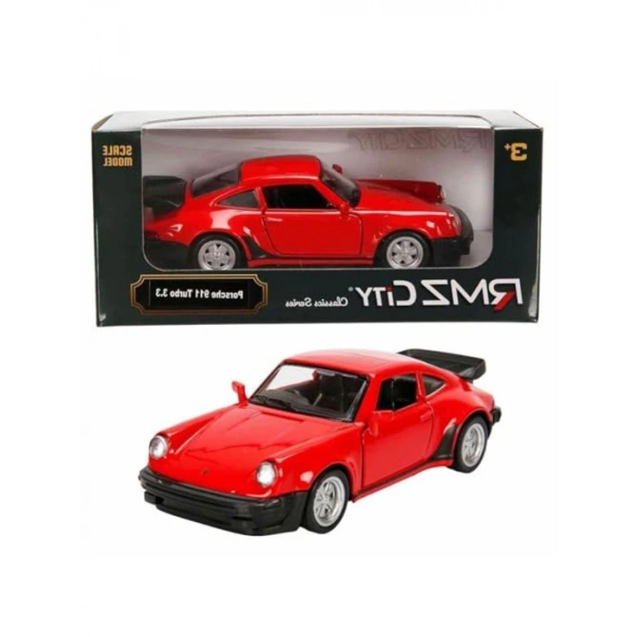 Die Cast Model Araba - 1:32 Ölçekli Kırmızı Porsche 911