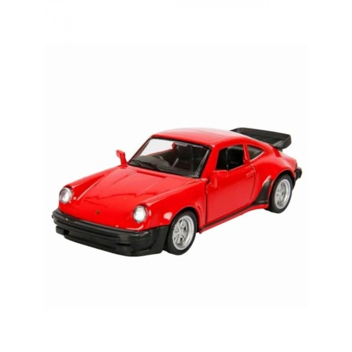 Die Cast Model Araba - 1:32 Ölçekli Kırmızı Porsche 911