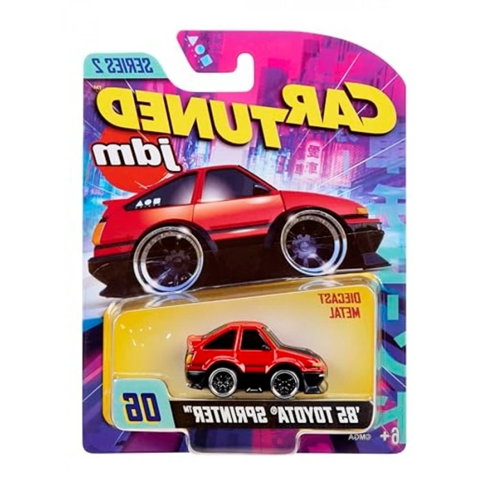 Diecast metal 1985-87 Sprinter Trueno GT-Apex, koleksiyon aracı