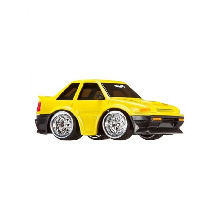 Diecast Metal Oyuncak Araba - 1985 Toyota Corolla AE86, Sarı Coupe