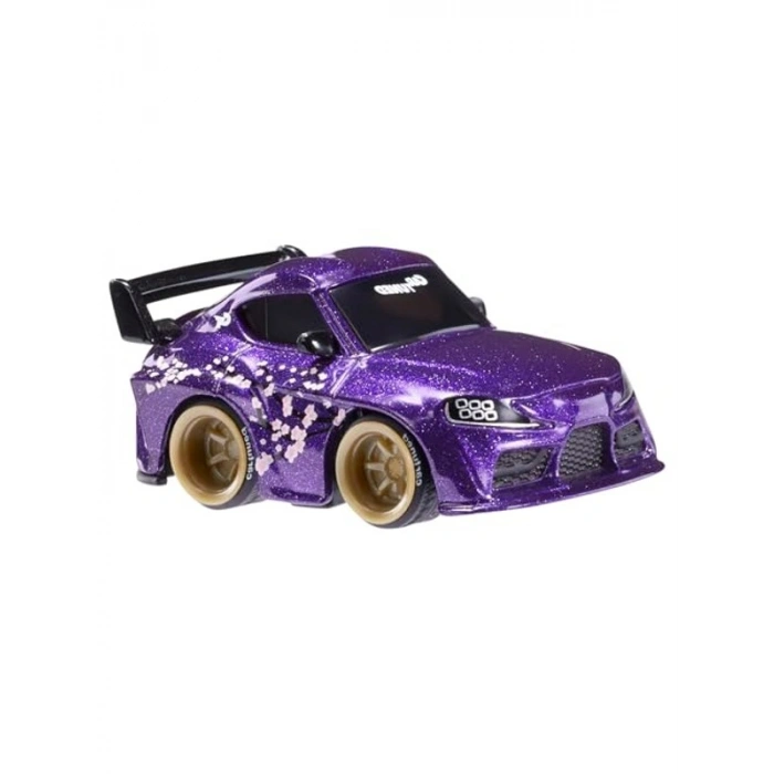 Diecast Metal Oyuncak Araba, 2022 Toyota GR Supra, Mor Renk